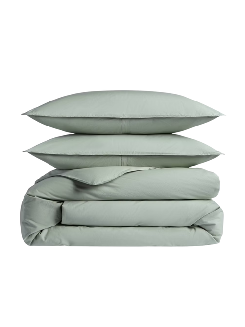 Casual Organic Cotton Duvet Cover & Sham Set