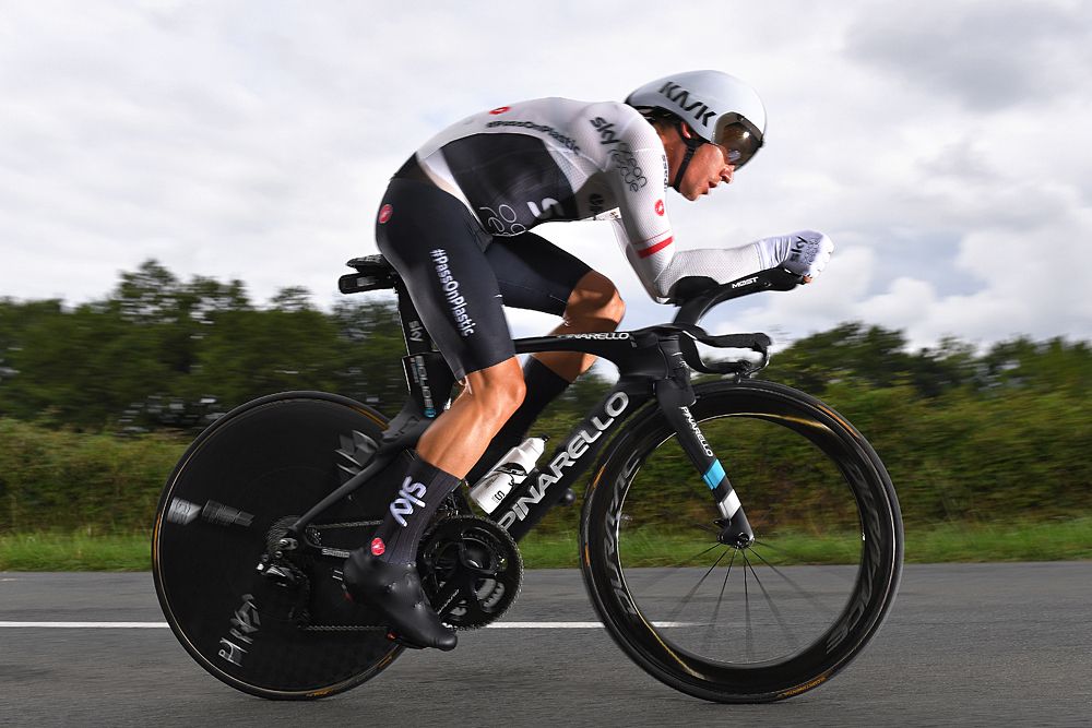 Michal Kwiatkowski (Team Sky) during stage 20 at the Tour de France