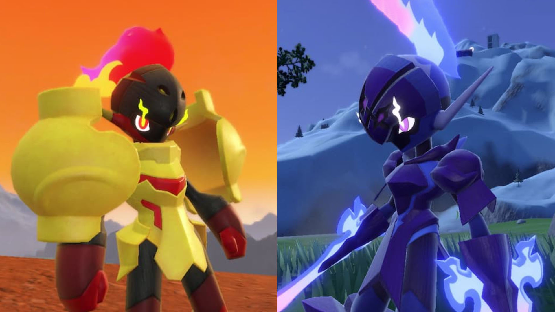 Pokémon Scarlet and Violet: Armarouge and Ceruledge