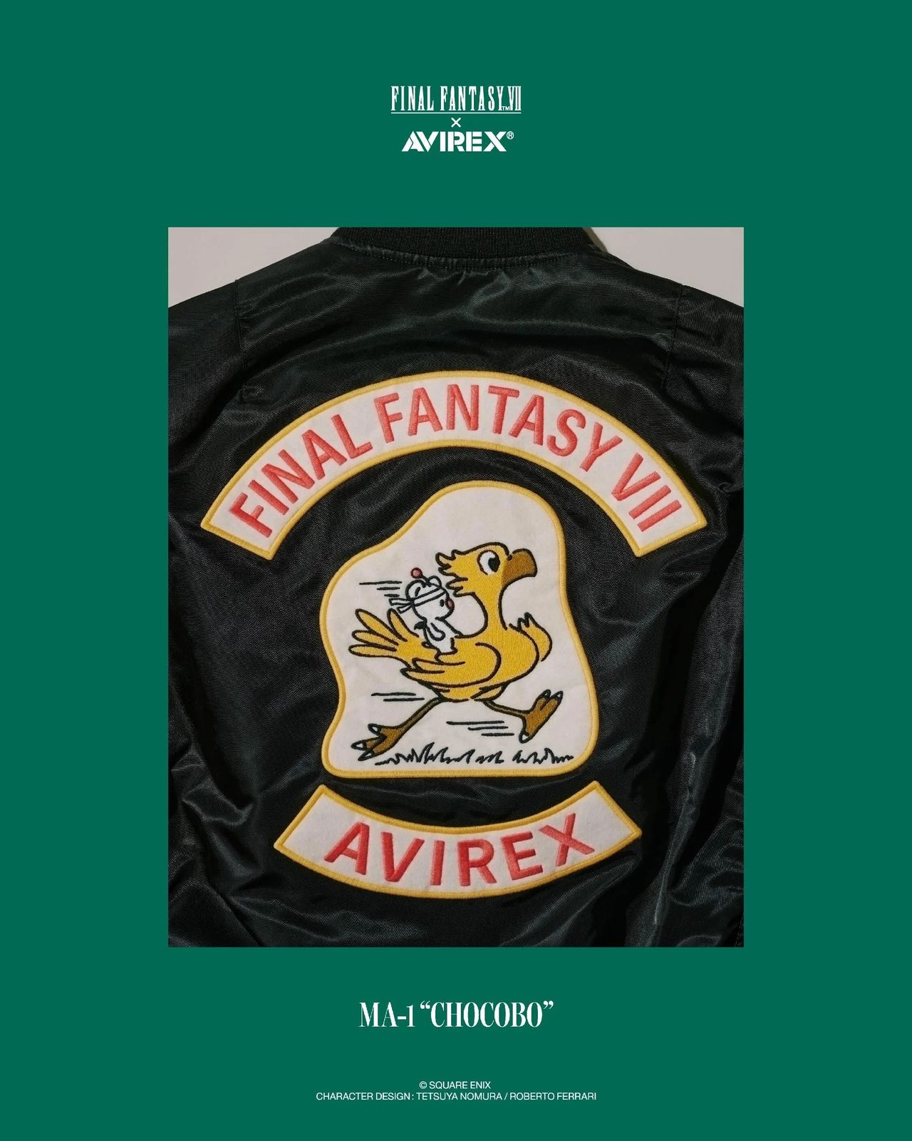Avirex x Final Fantasy VII collection