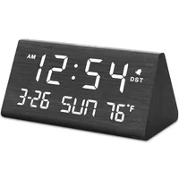 DreamSky Wooden Desk Clock with USB Port DreamSky Wooden Desk Clock with USB Port