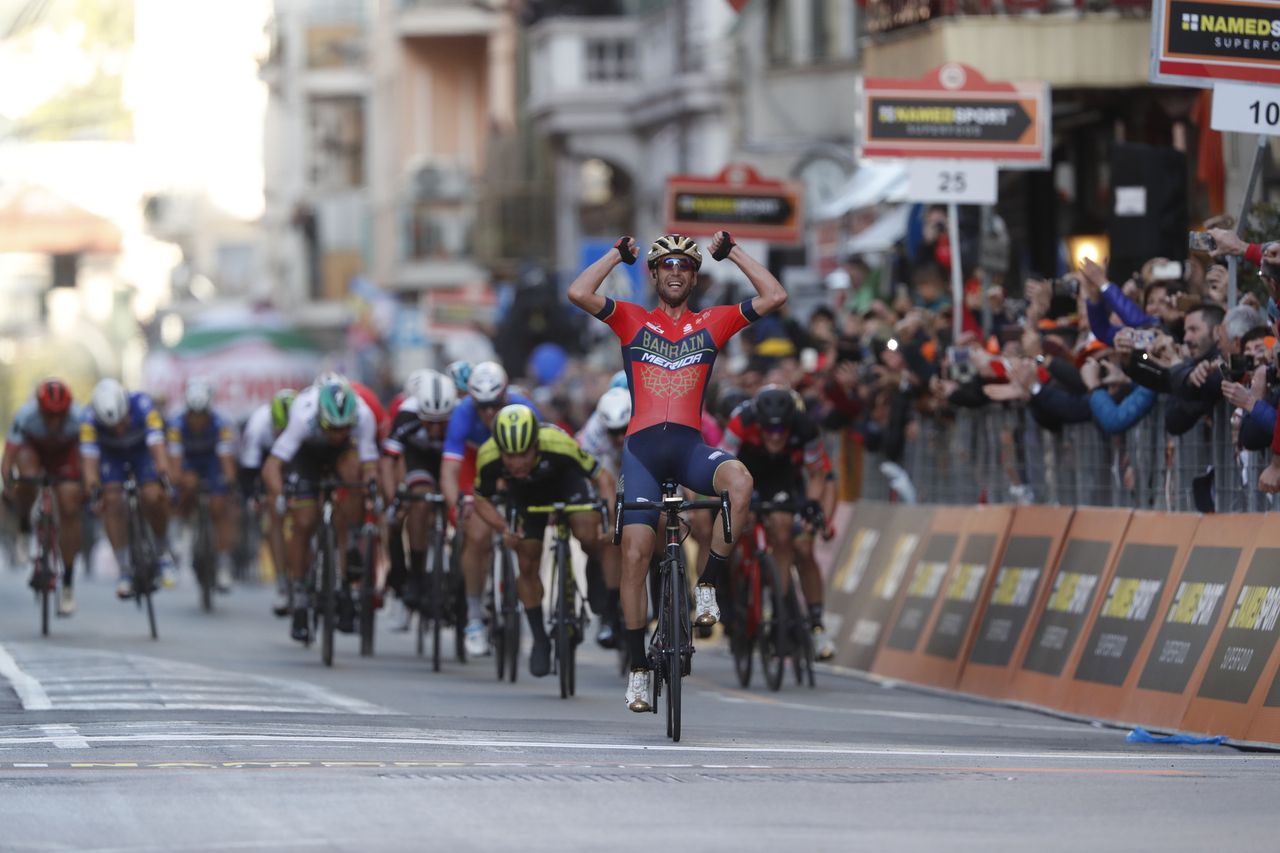 Vincenzo Nibali (Bahrain-Merida) wins