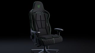 Razer Project Esther seat mat on an Enki chair