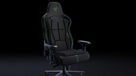 Razer Project Esther seat mat on an Enki chair