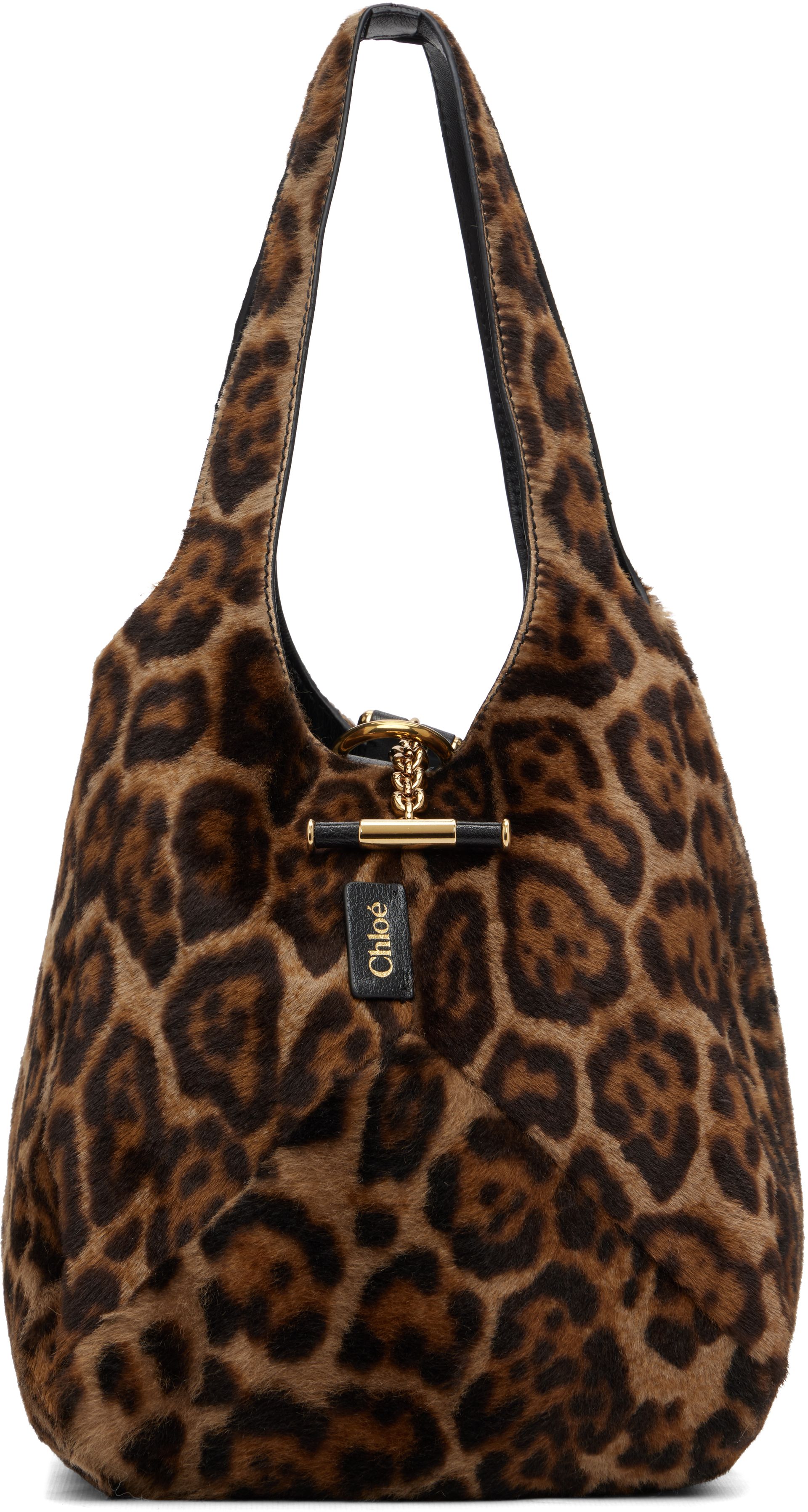 Brown Small 'chloé' Balloon Tote