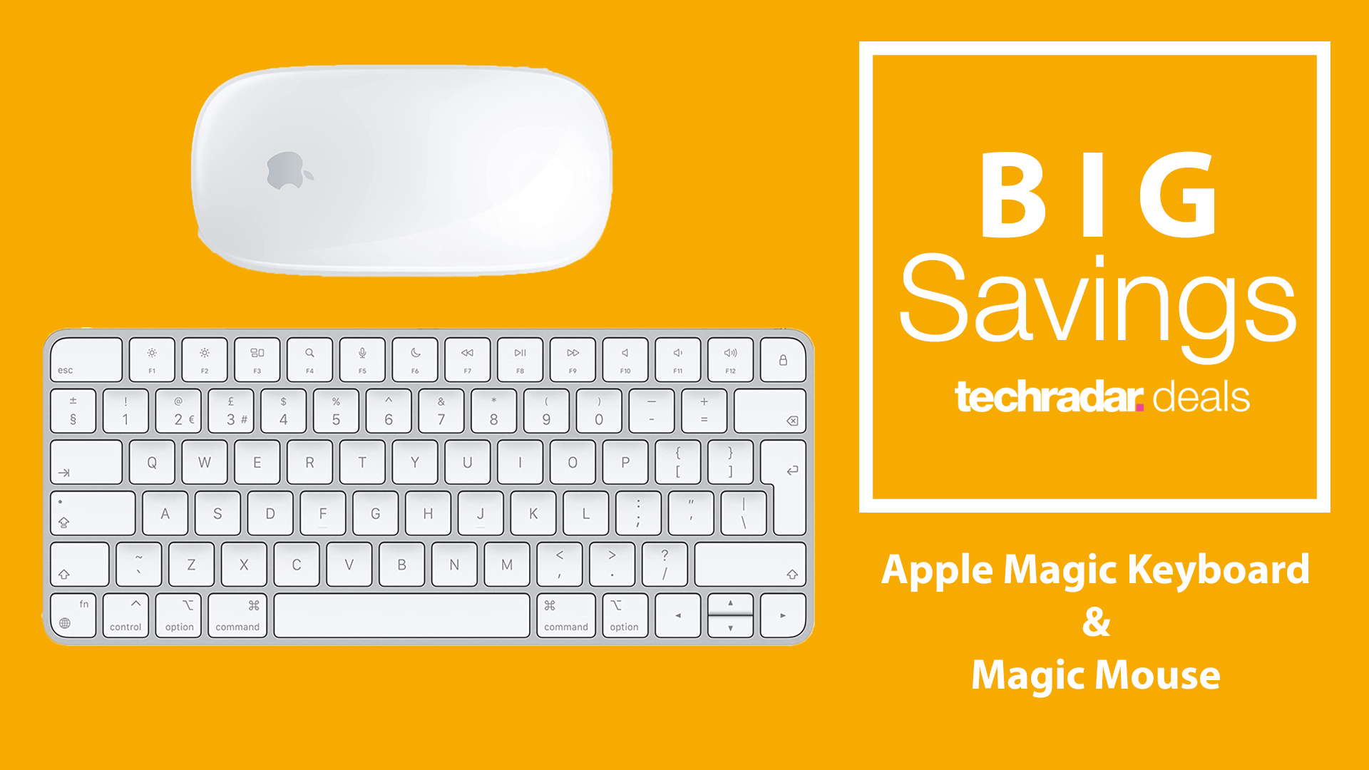Apple Magic Keyboard and Magic Mouse