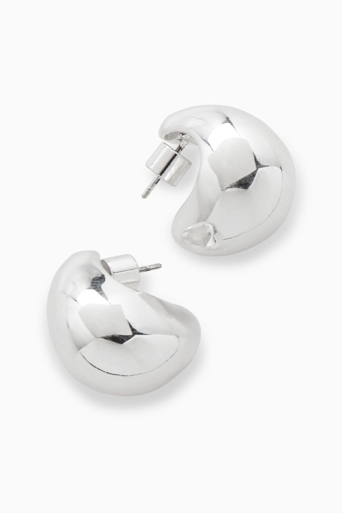 Curved Domed Earrings