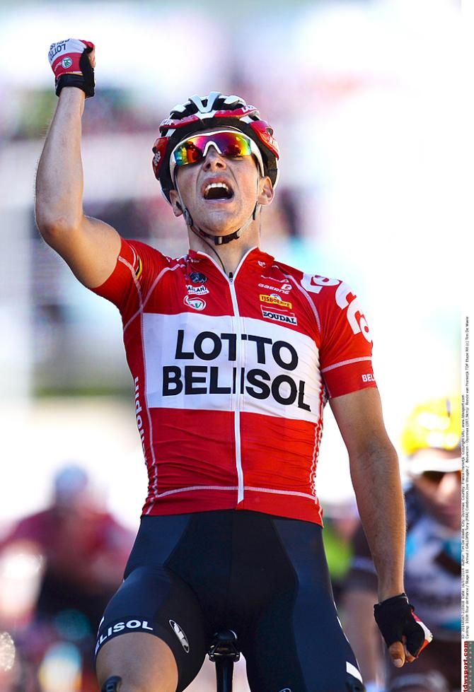 Tony Gallopin (Lotto Belisol) wins stage 11 of the 2014 Tour de France