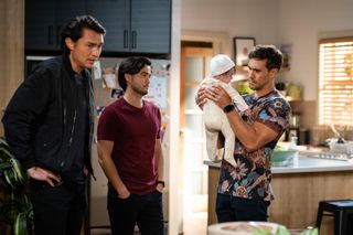 Neighbours spoilers, Aaron Brennan, David Tanaka, Leo Tanaka