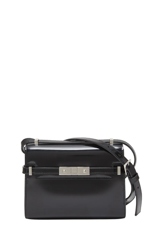 Saint Laurent Manhattan Mini Crossbody Bag in Spazzolato Leather