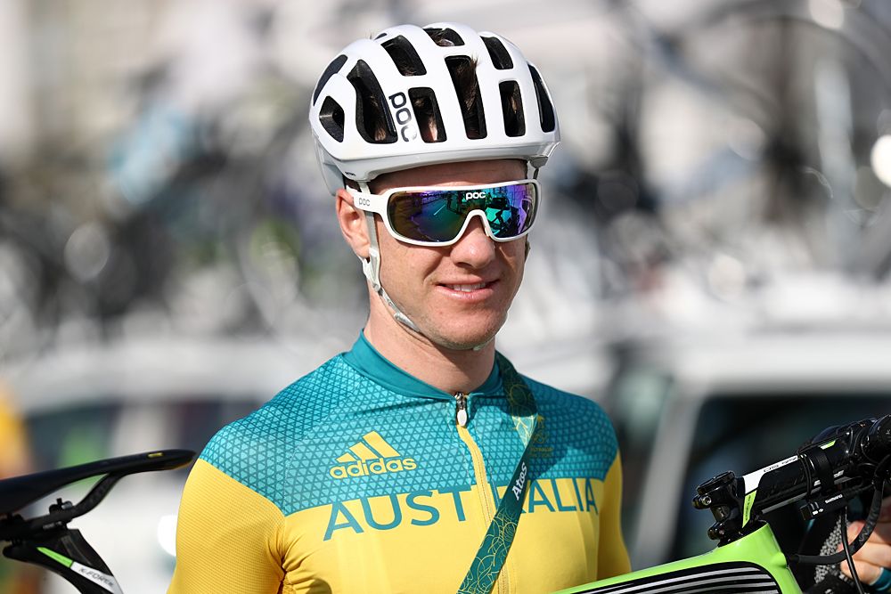 Simon Clarke (Australia) 2016 Olympic Games men's road race at Fort Copacabana