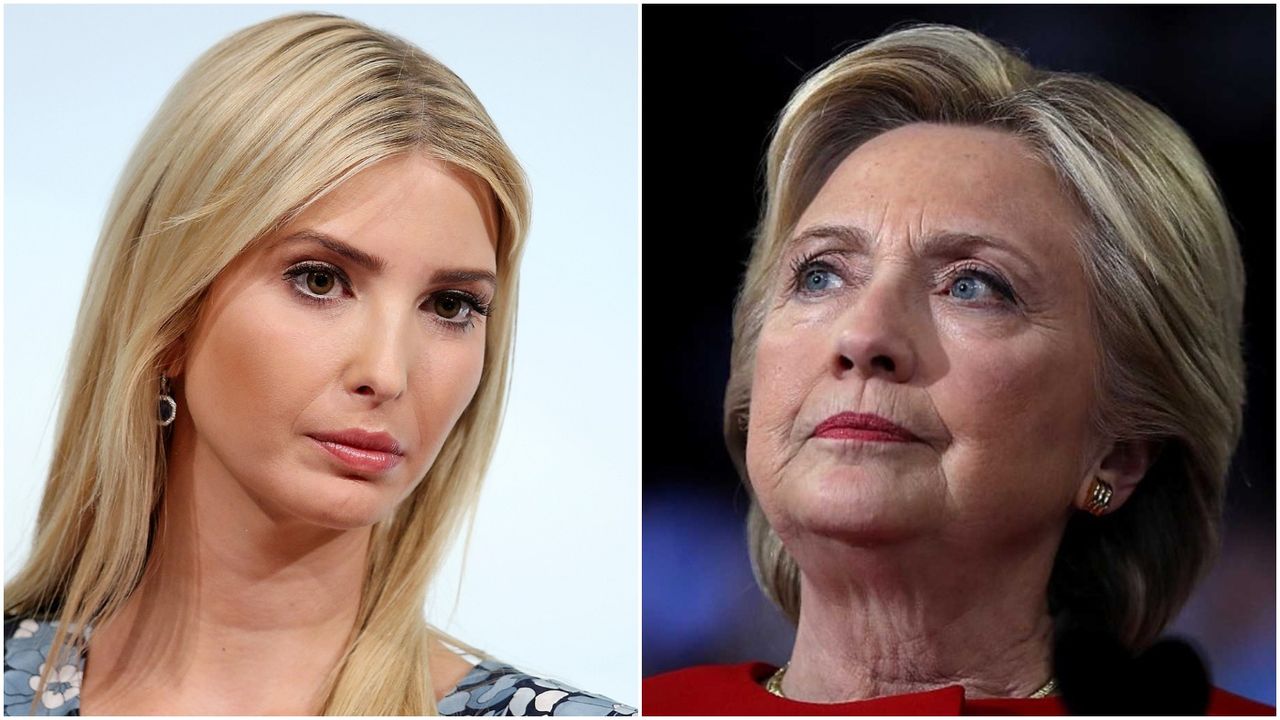 Hillary CLinton, Ivanka Trump