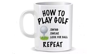 How To Play Golf Mug