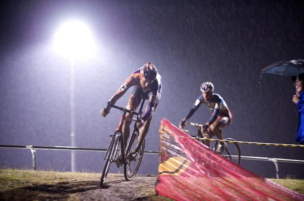 Mid way through the race, Trebon was able to bridge back to Mourey and stay out front.
