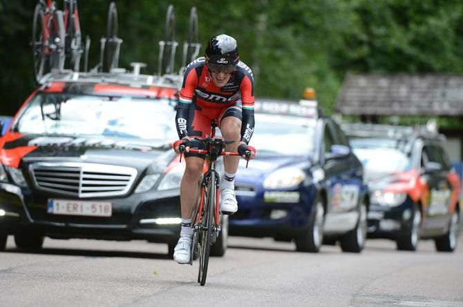 Marco Pinotti (BMC) powers to his sixth career Italian TT title