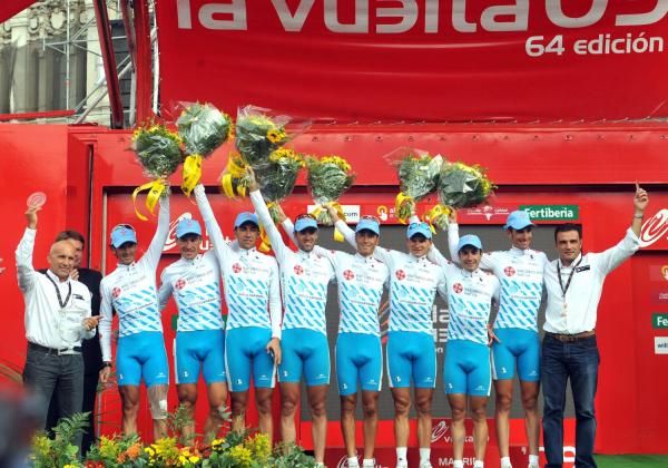 The Xacobeo Galicia team won best overall