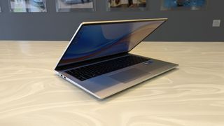 The Honor MagicBook X16 on a desk
