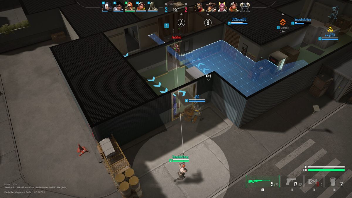 PUBG: Blindspot gameplay screenshot showing isometric combat