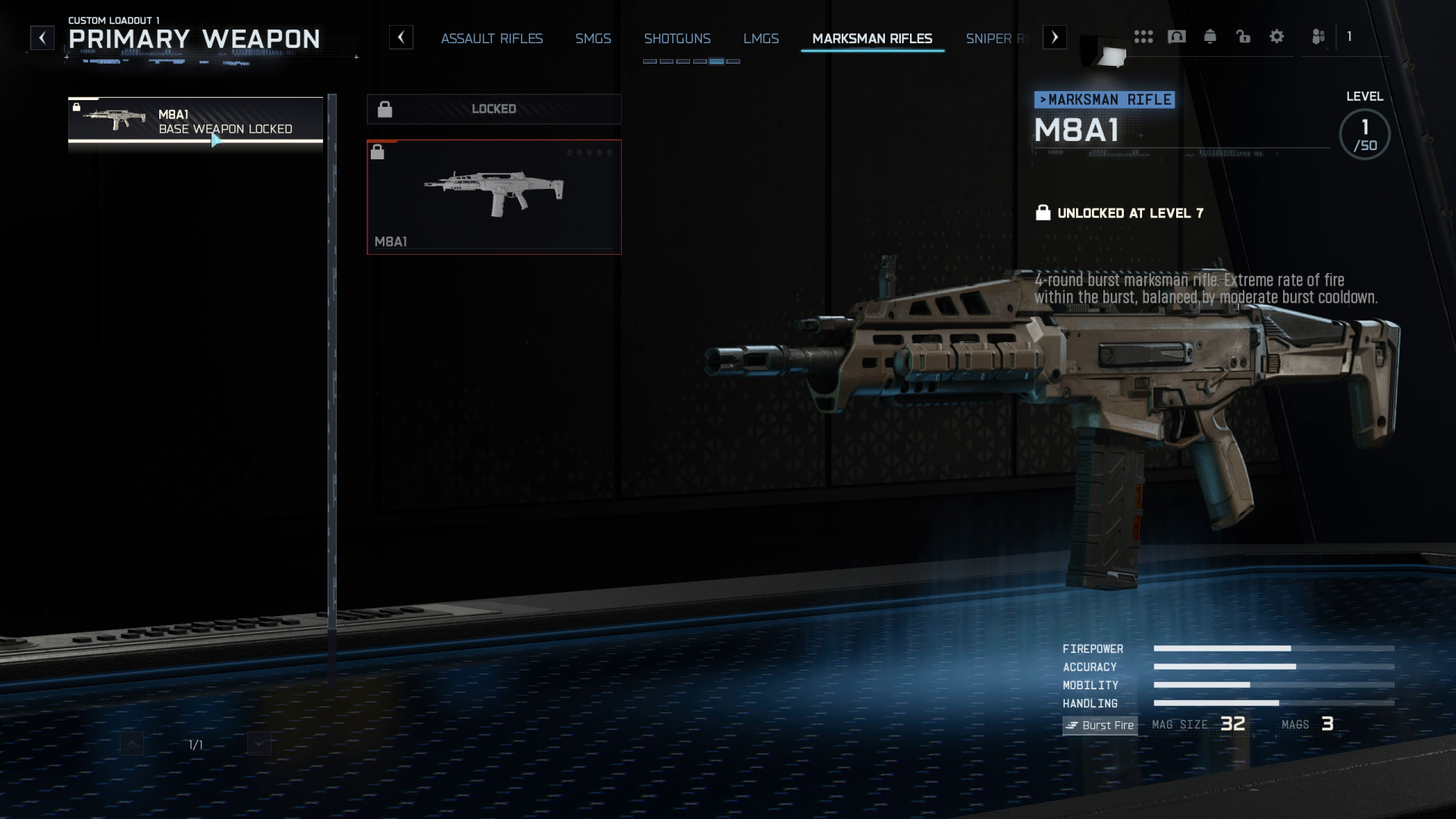 Black Ops 7 guns – M8A1