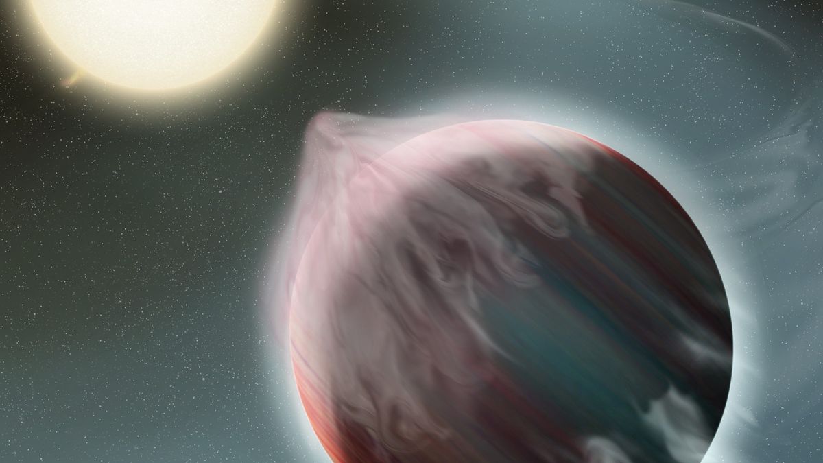 Massive 'forbidden planet' orbits a tiny star only 4 times its size