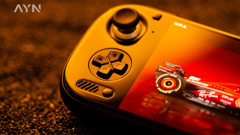 AYN Odin 3 product lifestyle Left D-pad and Joystick