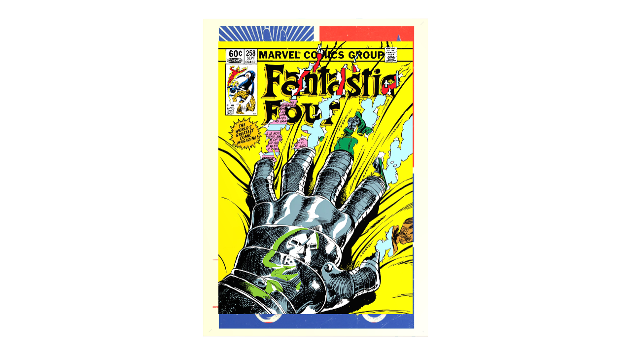 Fantastic Four and Doctor Doom poster from Displate