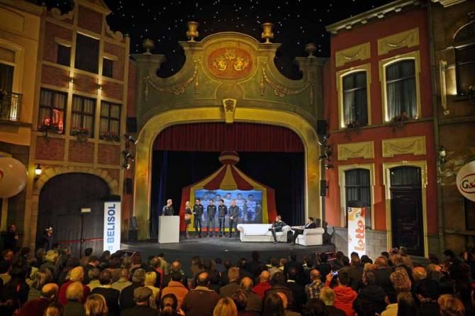 Lotto Belisol's team presentation in Belgium