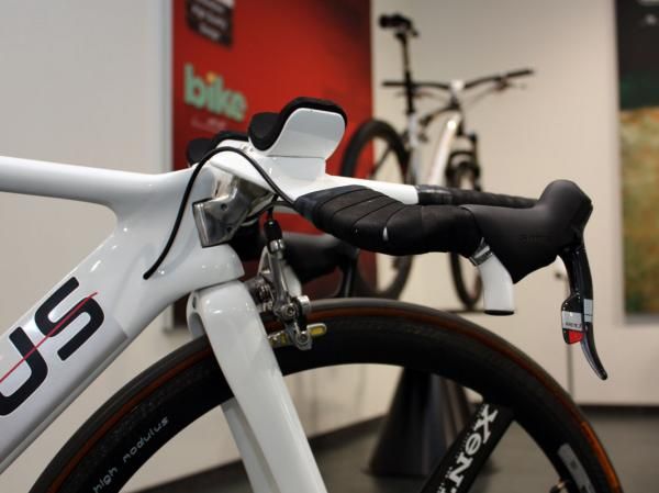 Bars positioned inline with the top tube aren't exactly a new idea - it's just that manufacturers have figured out sleeker ways to get it done.