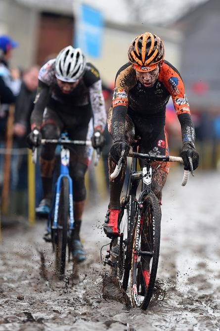 Wout Van Aert at Bpost Bank Trofee Azencross.