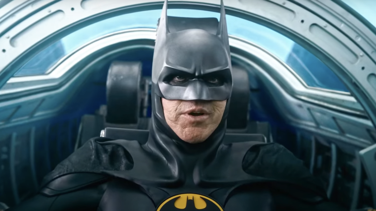 Michael Keaton as Batman in The Flash