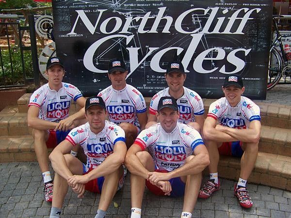 The riders from new South African outfit Liqui Moly.