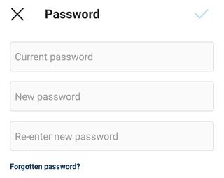 How to change your Instagram password or reset it — How to change your Instagram password on the app