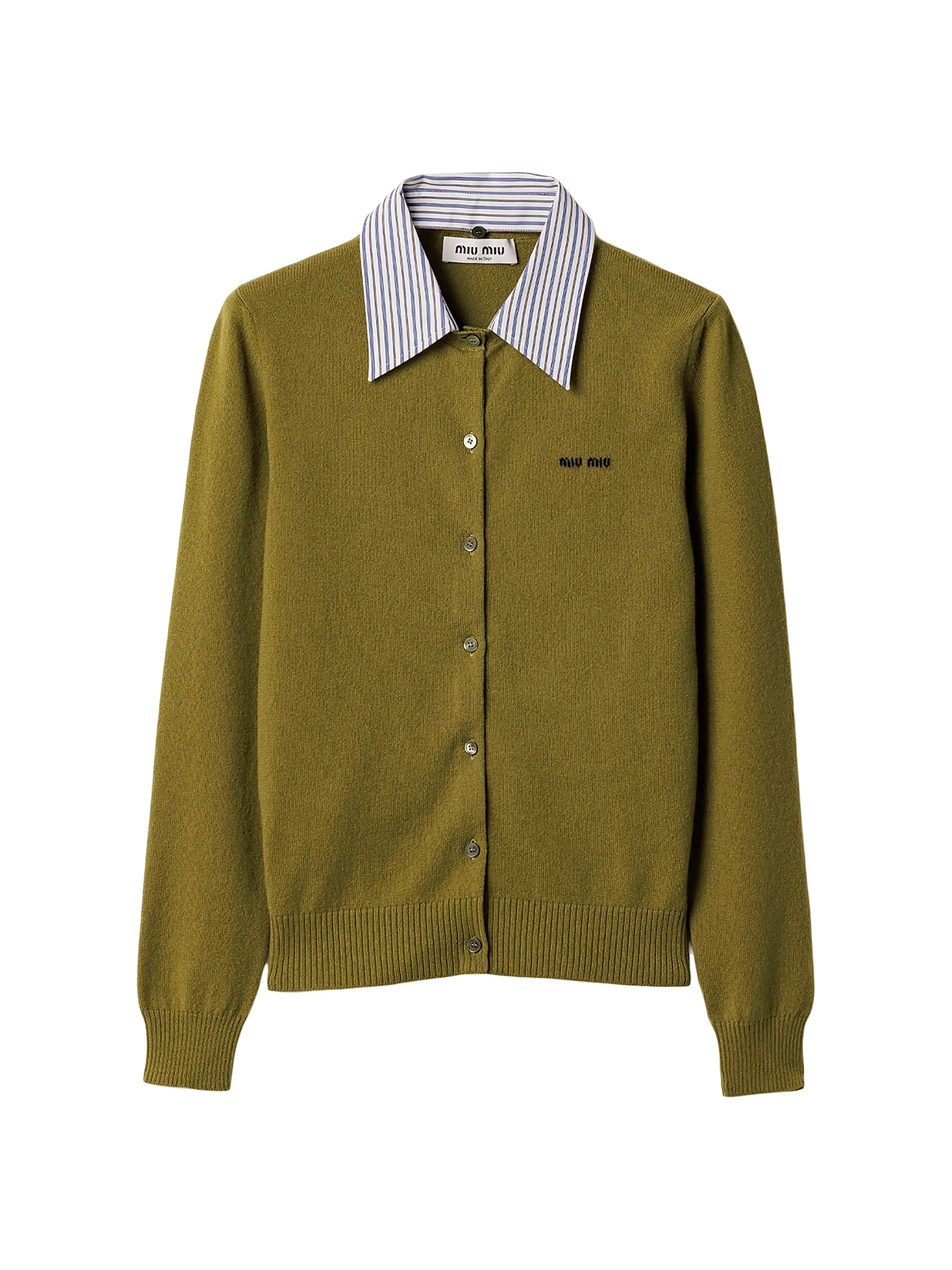 Cashmere Cardigan With Collar