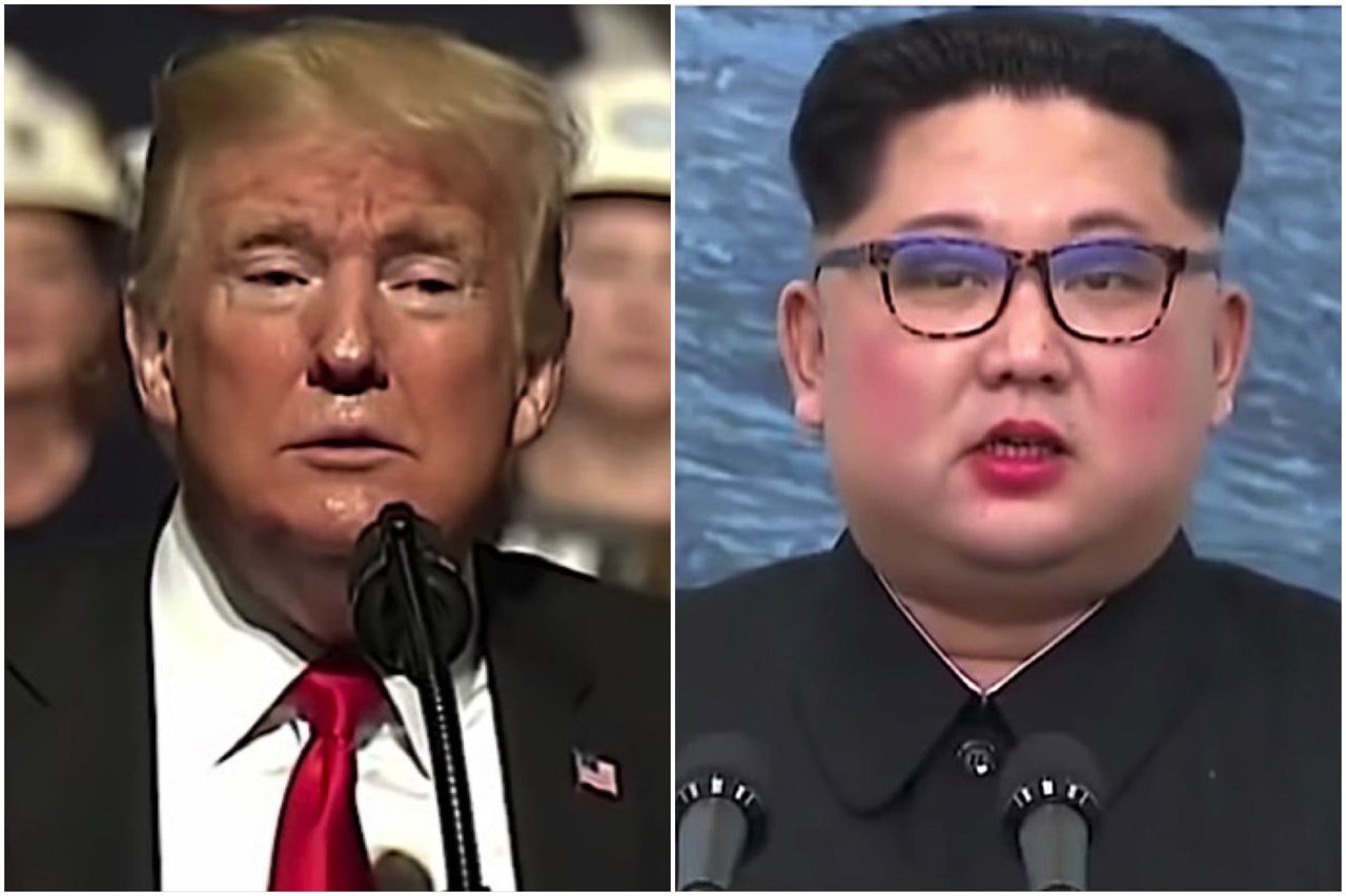 The Trump-Kim romance, imagined by late-night TV