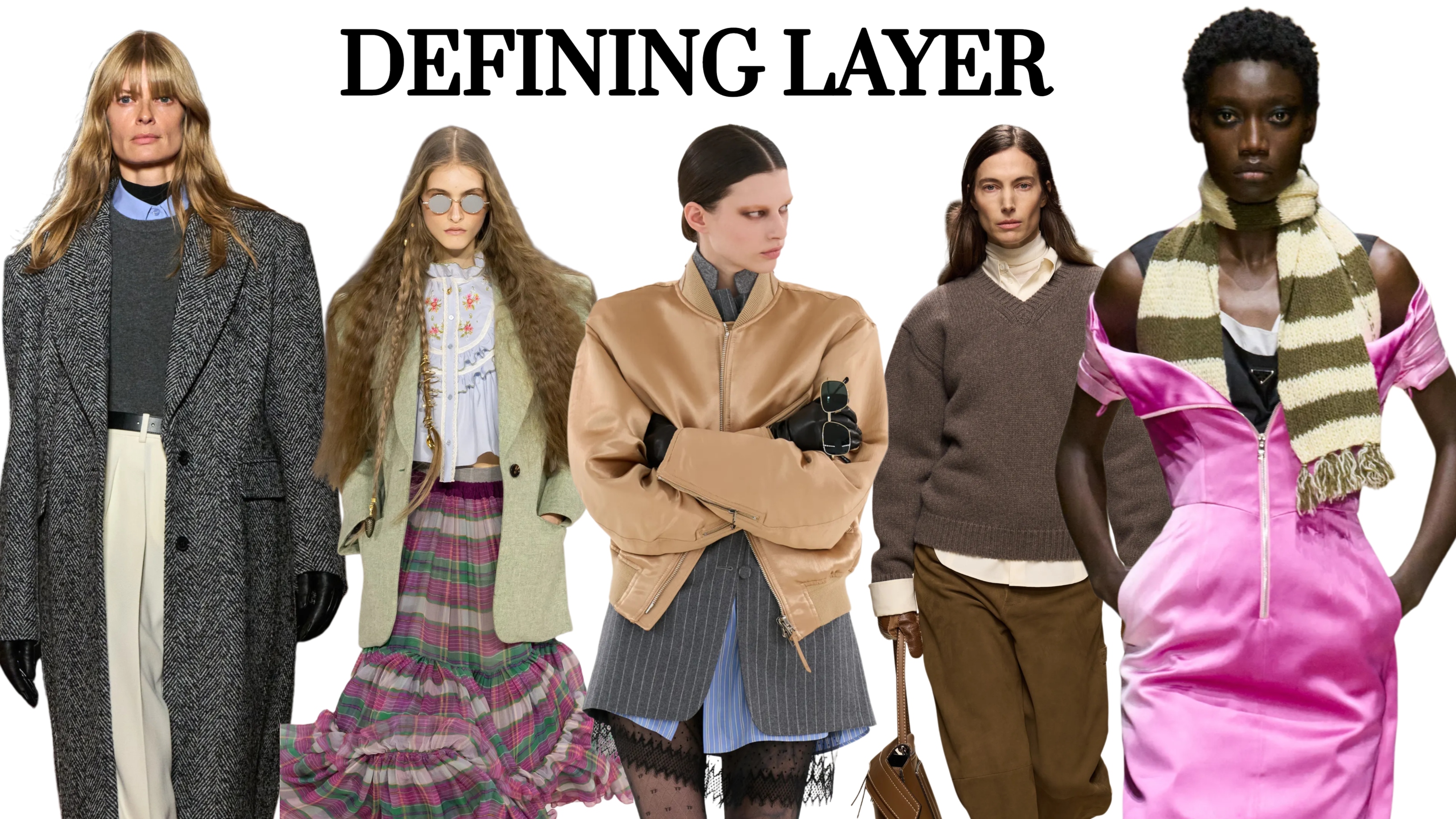 Layering techniques from the FW26 runway