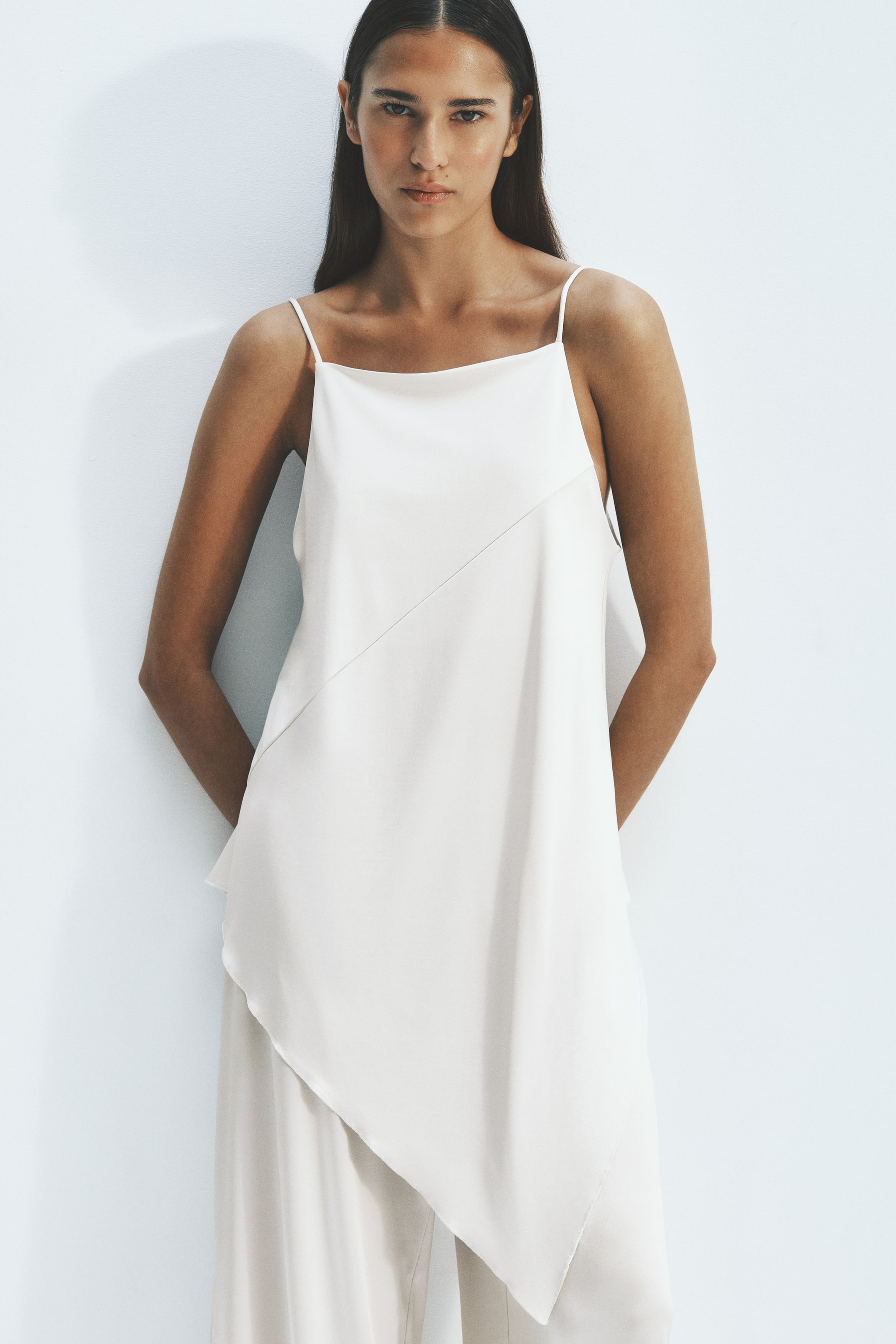 Textured Strappy Top