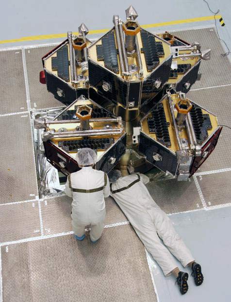 NASA Primes Five Satellites for Stormy Hunt