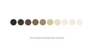 Google introduces the Monk Skin Tone Scale