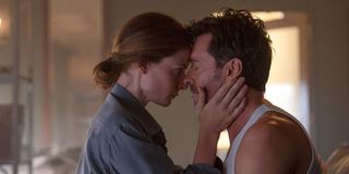 Rebecca Ferguson and Hugh Jackman in Reminiscence