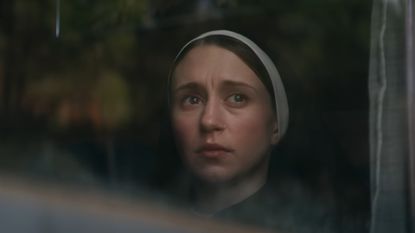 Taissa Farmiga as Sister Irene in The Nun 2
