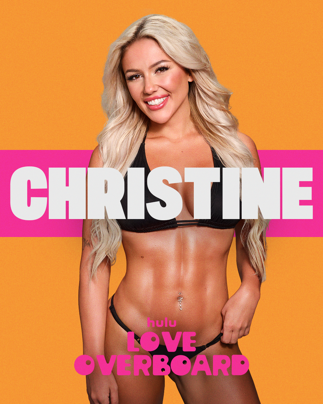 Christine from the Hulu dating series 'Love Overboard.'