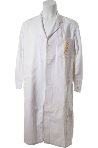 lab coat worn by Francis Crick.