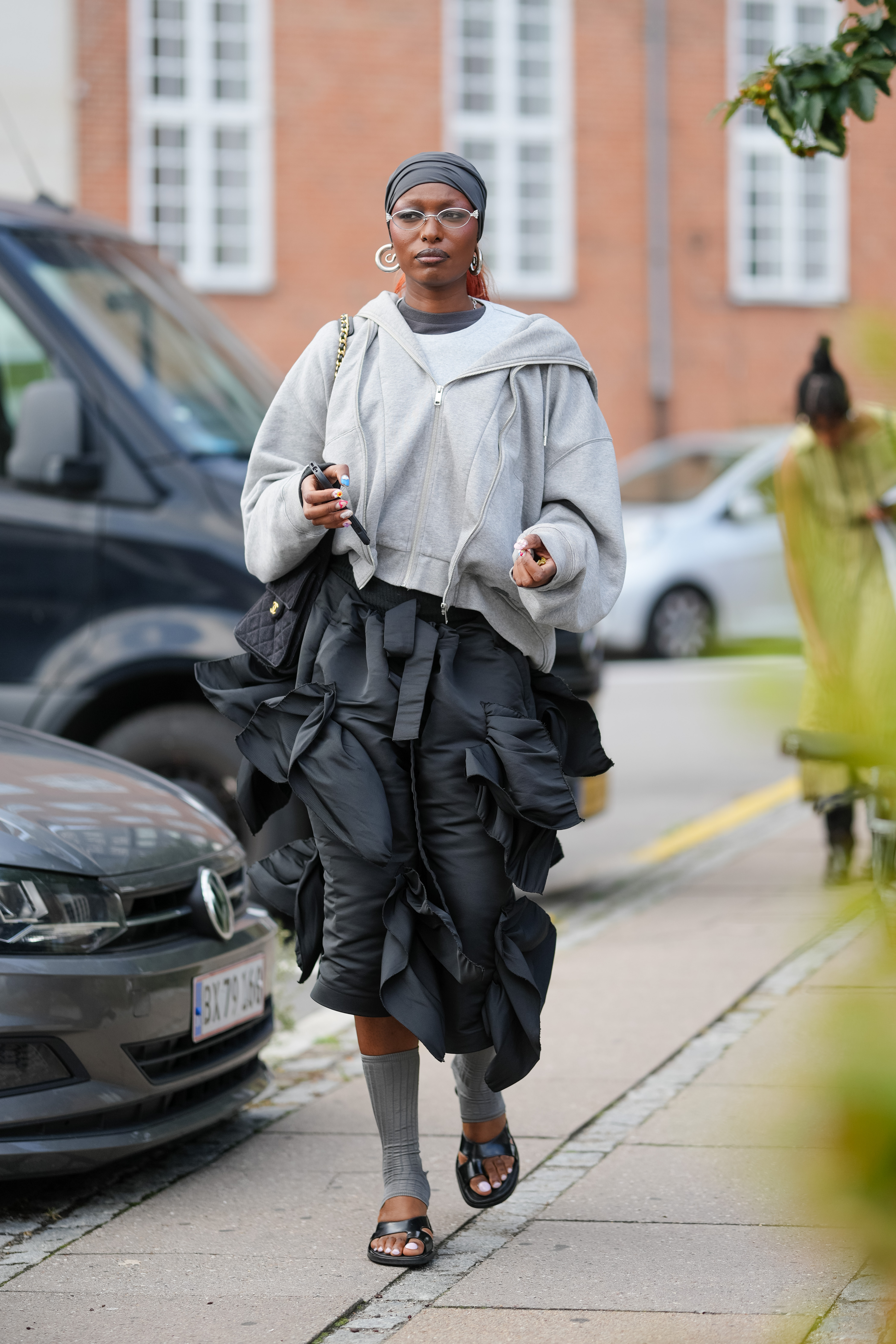 socks and sandals