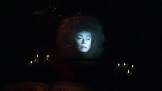 Madame Leota inside Disneyland's Haunted Mansion