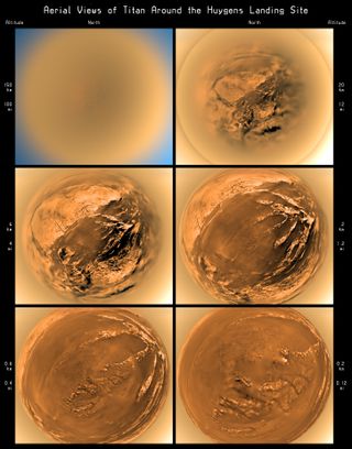 Time-Lapse Descent on Titan