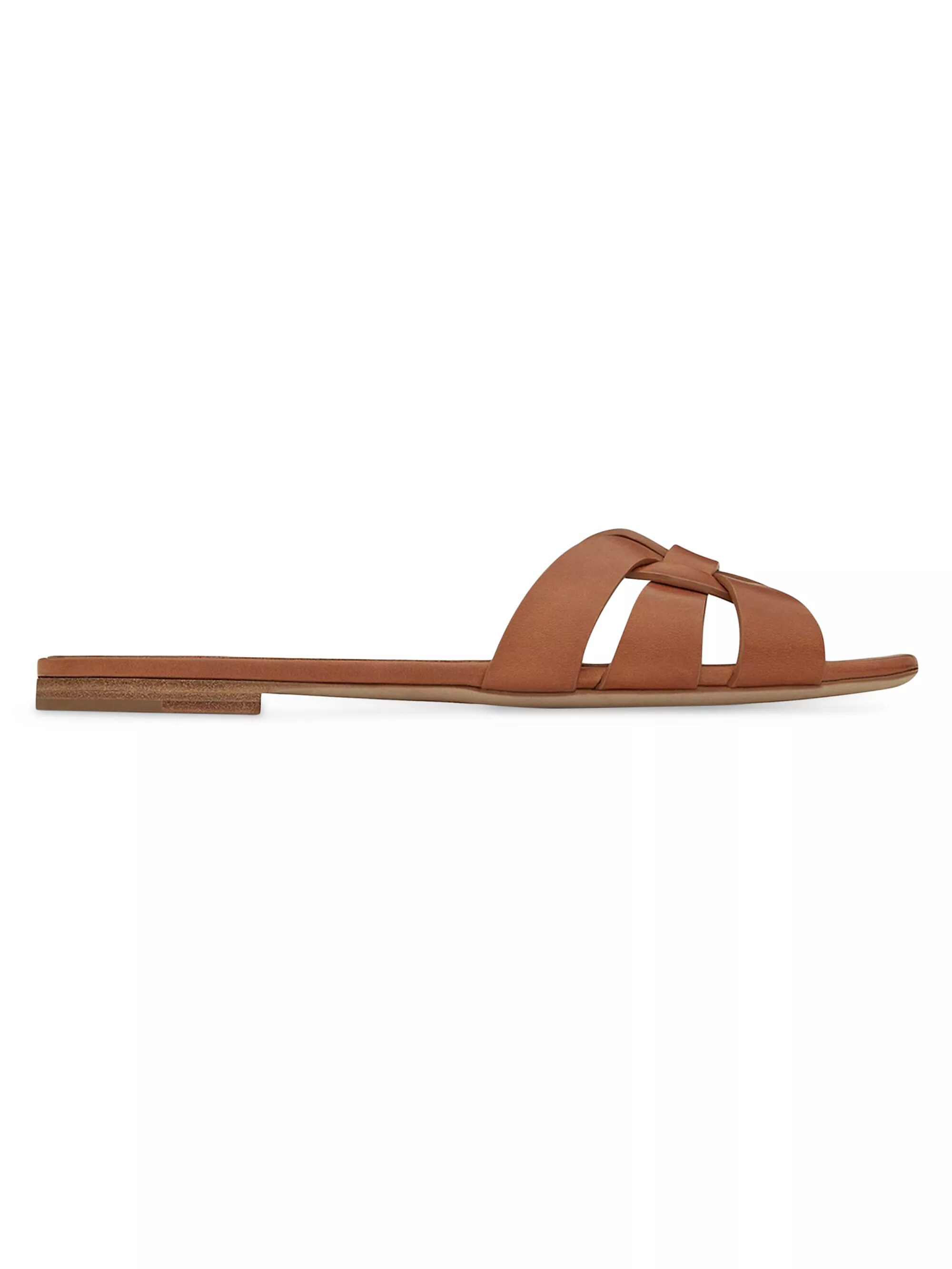 Tribute Mules in Smooth Leather
