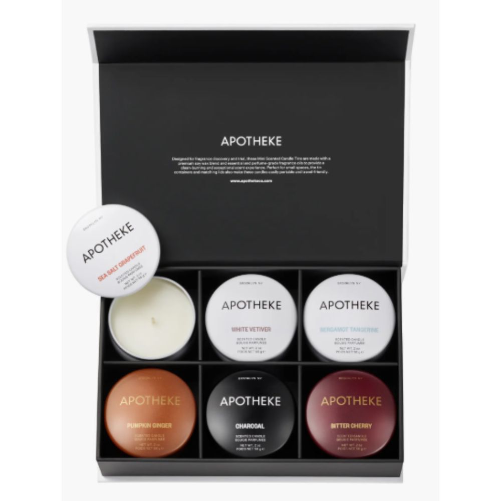 Box of travel candles from Apotheke