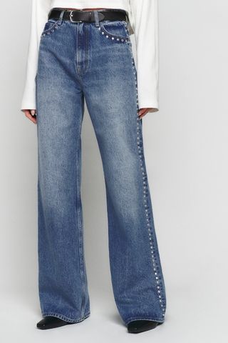 Cary High Rise Slouchy Wide Leg Jeans