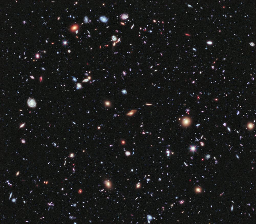 Hubble View of Distant Galaxies