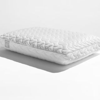 Tempur-Pedic TEMPUR-Cloud Pillow against a gray background.